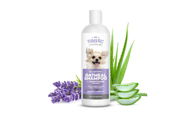 2-in-1 Oatmeal Dog Shampoo and Conditioner