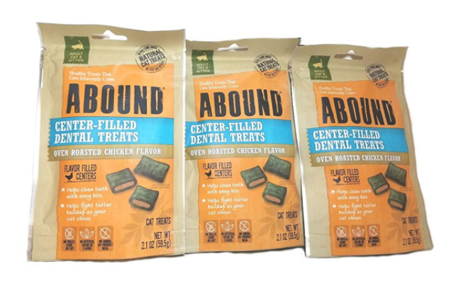 Abound Center-Filled Dental Cat Treats