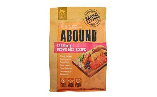 Abound Salmon & Brown Rice Adult Cat Food
