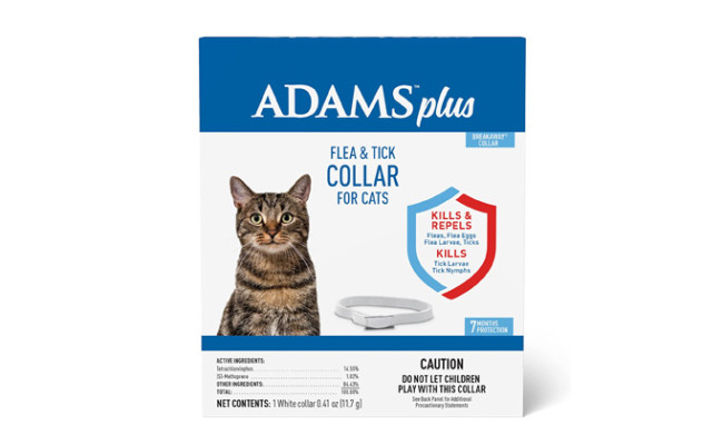 Adams Plus Flea & Tick Collar for Cats