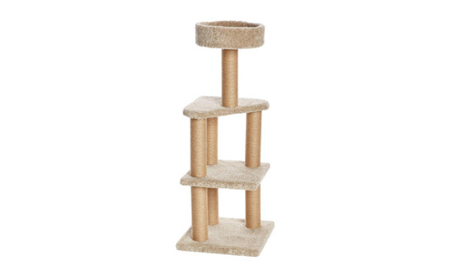 AmazonBasics Cat Activity Scratching Tower