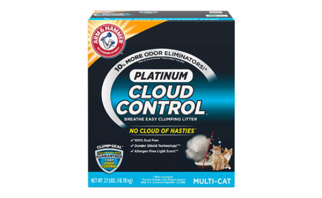 Arm & Hammer Cloud Control Platinum Clumping Cat Litter