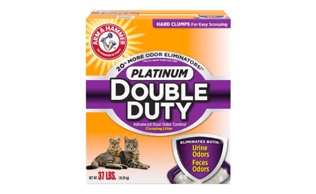 Arm & Hammer Platinum Double Duty Clumping Cat Litter