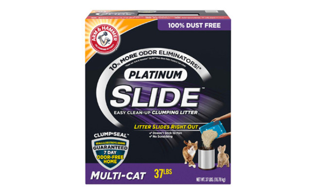 Arm & Hammer Platinum Slide Easy Clean-Up Clumping Cat Litter