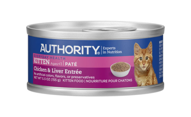 Authority Chicken & Liver Canned Cat Food