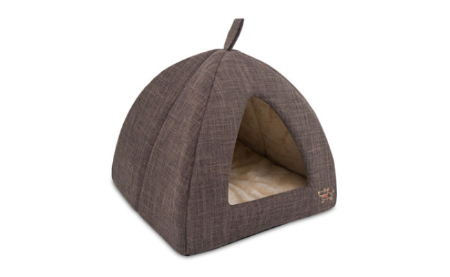 Best Pet Supplies Corduroy Tent Bed for Cats