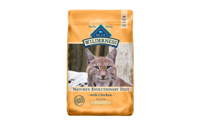 Blue Buffalo Wilderness Weight Control Chicken Recipe Grain Free Dry Cat Food