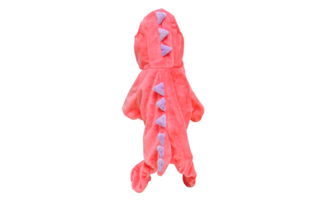 Bro'Bear Pet Plush Outfit Dinosaur Costume with Hood