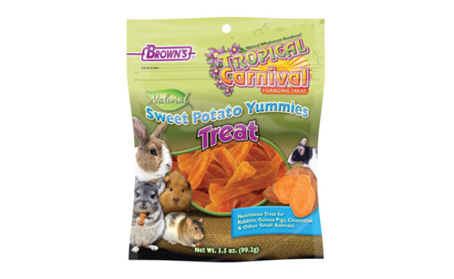 Brown's Tropical Carnival Natural Sweet Potato Yummies Treat