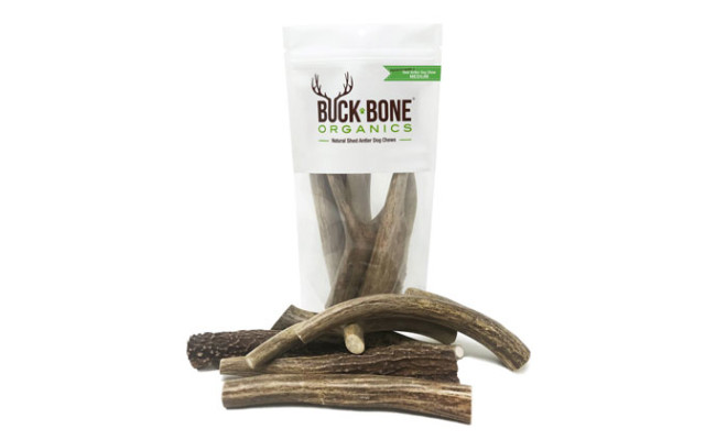 Buck Bone Organics Premium Whole Deer Antler Dog Chews