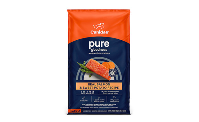 CANIDAE Grain-Free PURE Limited Ingredient Salmon & Sweet Potato Recipe Dry Dog Food