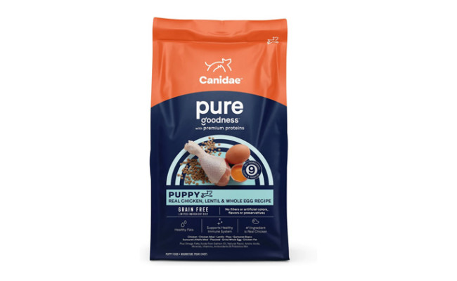 CANIDAE PURE Puppy Chicken, Lentil & Whole Egg