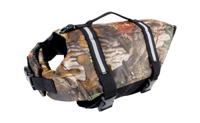 Camo Pet Life Preserver Jacket