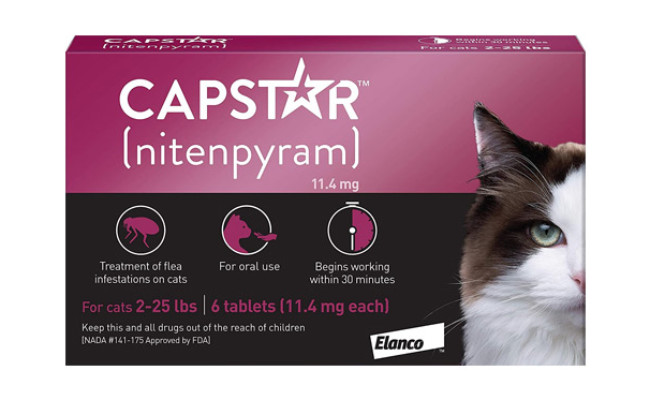 Capstar Fast-Acting Oral Flea Treatment for Cats