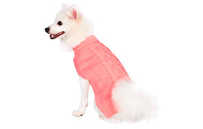 pink adidas dog hoodie