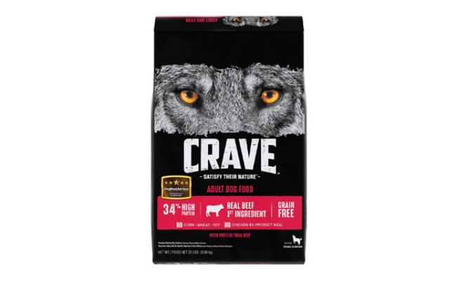 Crave Grain Free Adult Dry Dog Food With Protein