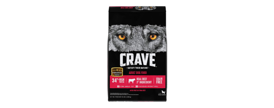 Crave High Protein Adult Grain Free Natural Dry Dog Food With Protein From White Fish And Salmon 22 Lb Bag Walmart Com Walmart Com