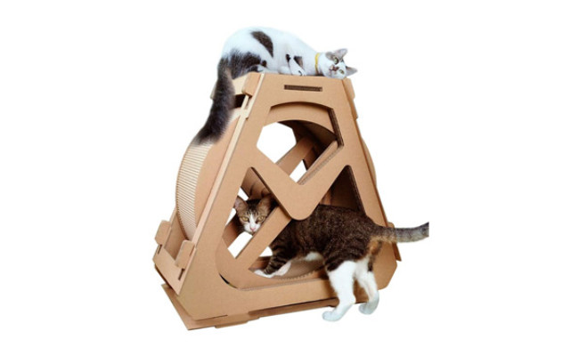 Creation Core Multi-Level Cat Scratcher Board Wheel