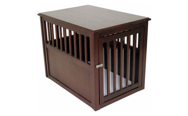 xl dog crate end table