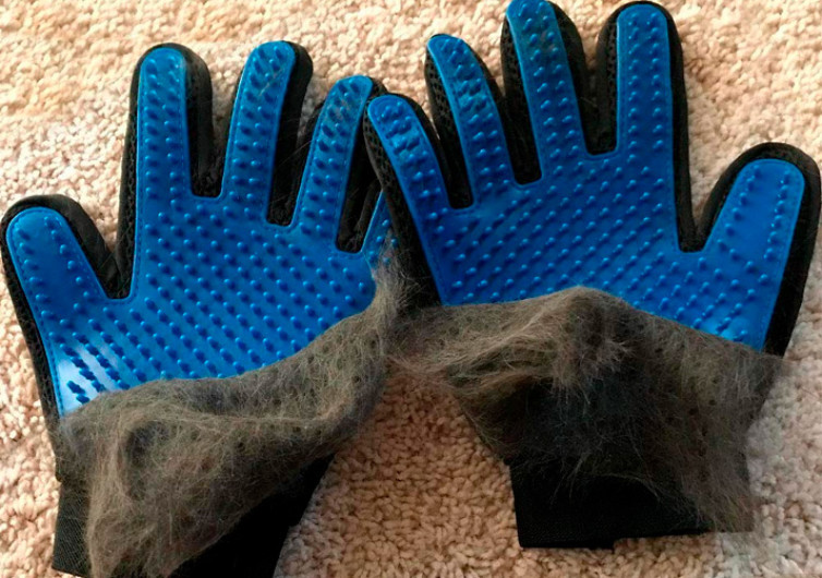 DELOMO Pet Grooming Glove