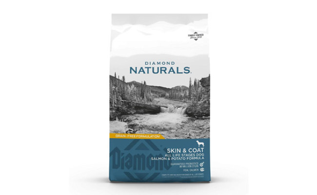 dog food for dry skin and shedding