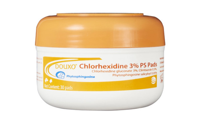 Douxo Chlorhexidine 3% PS Pads