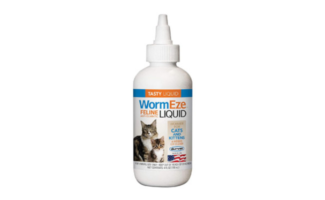 Durvet Wormeze Feline Liquid Wormer for Cats