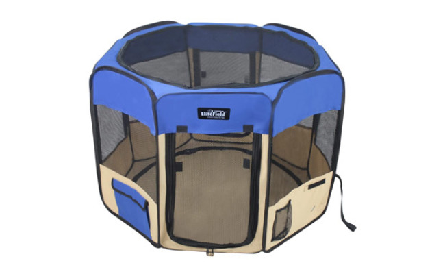 EliteField 2-Door Soft Pet Playpen