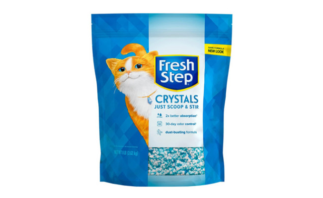 Fresh Step Crystals Premium Cat Litter Scented