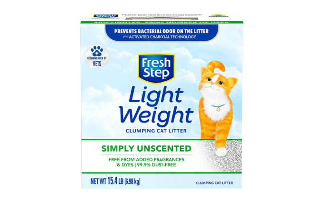 Fresh Step Lightweight Simply Unscented Clumping Clay Cat Litter