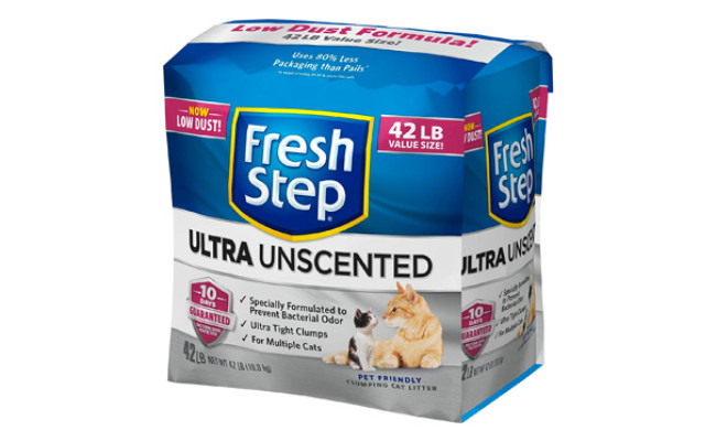 Fresh Step Ultra Unscented Cat Litter