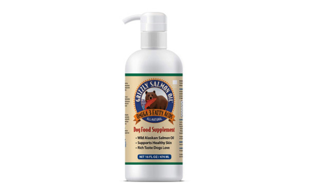 Grizzly Pet Products Oil Pump-Bottle for Dogs
