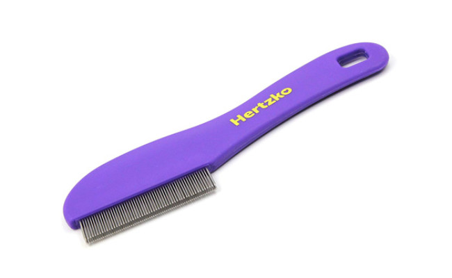 Hertzko Flea Comb with Double Row