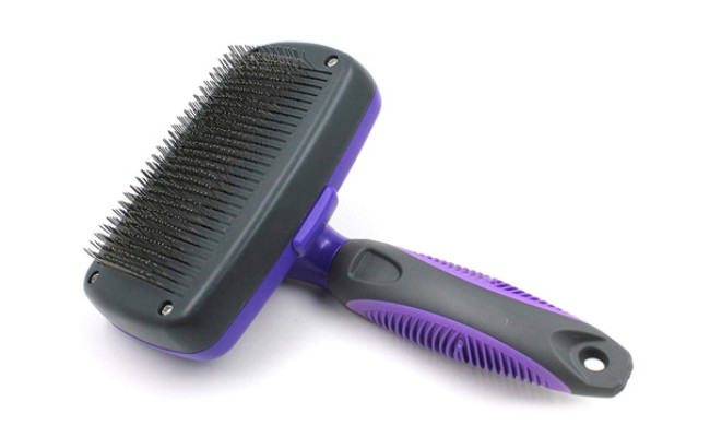 Hertzko Self Cleaning Slicker Brush For Cat