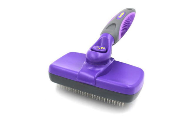 Hertzko Self Cleaning Slicker Cat Brush