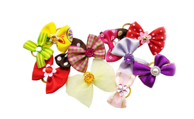 Hixixi Dog Hair Bows