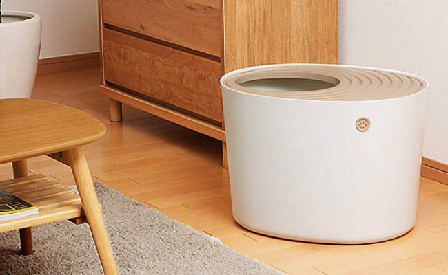 IRIS Top Entry Cat Litter Box