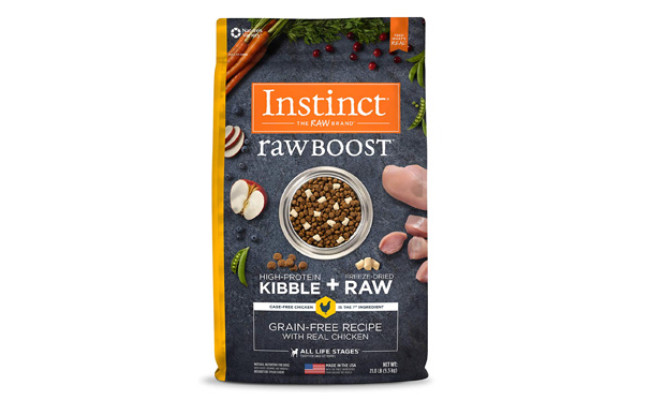 Instinct Raw Boost Grain Free Recipe Natural Dry Dog Food