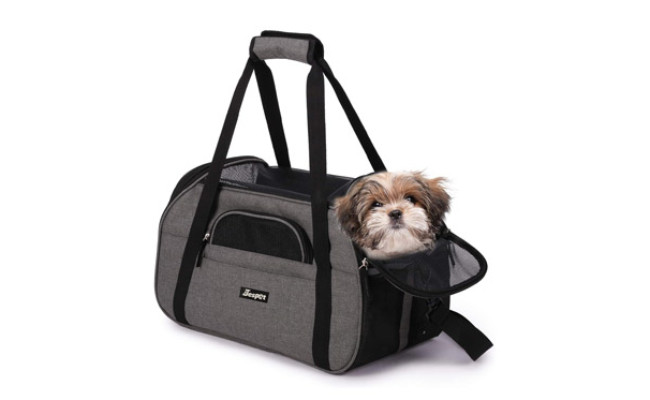 JESPET Soft-Sided Kennel Pet Carrier for Small Dogs