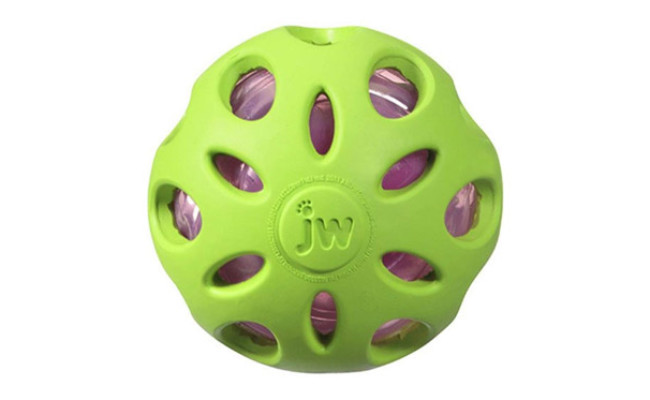 JW Pet Crackle Ball Dog Toy