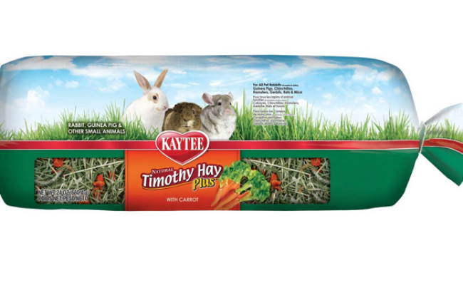 Kaytee Timothy Hay Plus with Carrots for Guinea Pigs