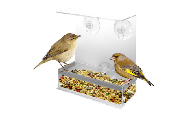 Kovot Acrylic Window Bird Feeder