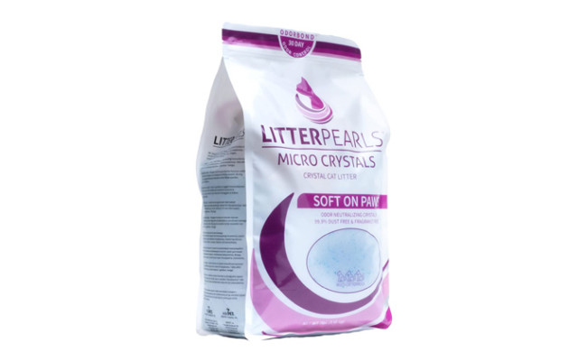 Litter Pearls Micro Crystals Unscented Non Clumping Crystal Cat Litter