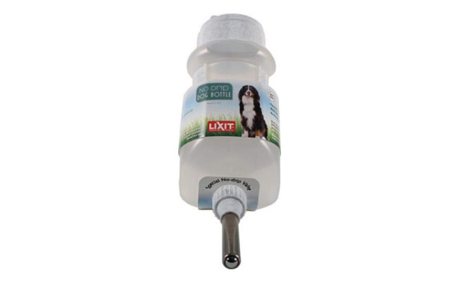 Lixit Corporation No Drip Dog Top-Fill Water Bottle