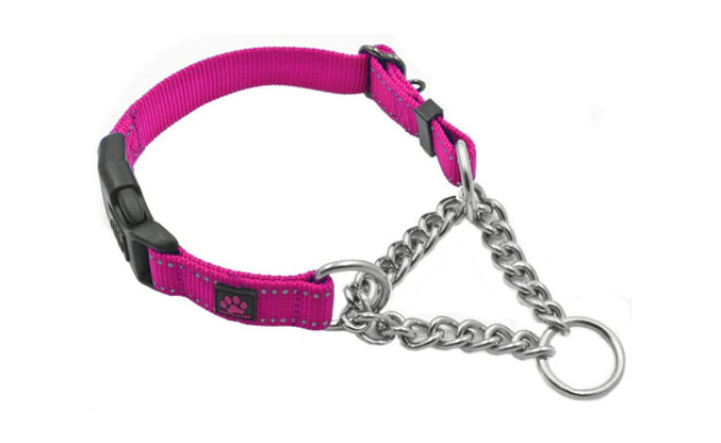 Max and Neo Stainless Steel Chain Martingale Collar