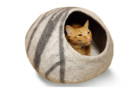 Meowfia Premium Felt Cat Bed Cave