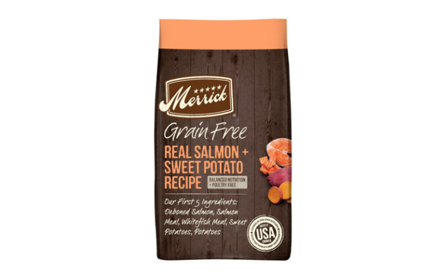 Merrick Dry Dog Food Real Salmon and Sweet Potato Grain Free