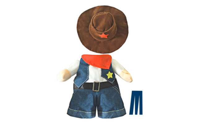 Mikayoo Pet Cowboy Cat Costume