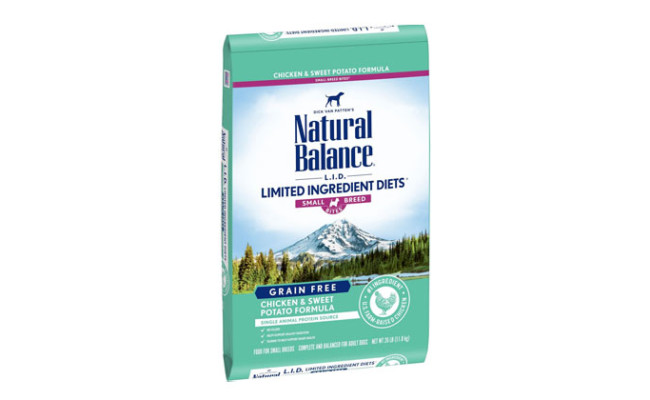 Natural Balance L.I.D. Limited Ingredient Diets Small Breed Bites Grain-Free Chicken & Sweet Potato
