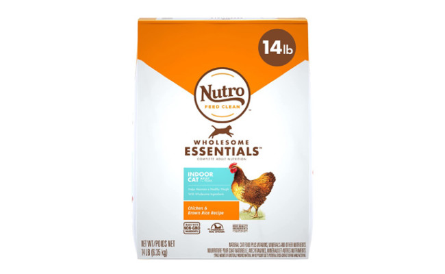 Nutro Wholesome Essentials Indoor Chicken & Brown Rice Recipe Adult Dry Cat Food